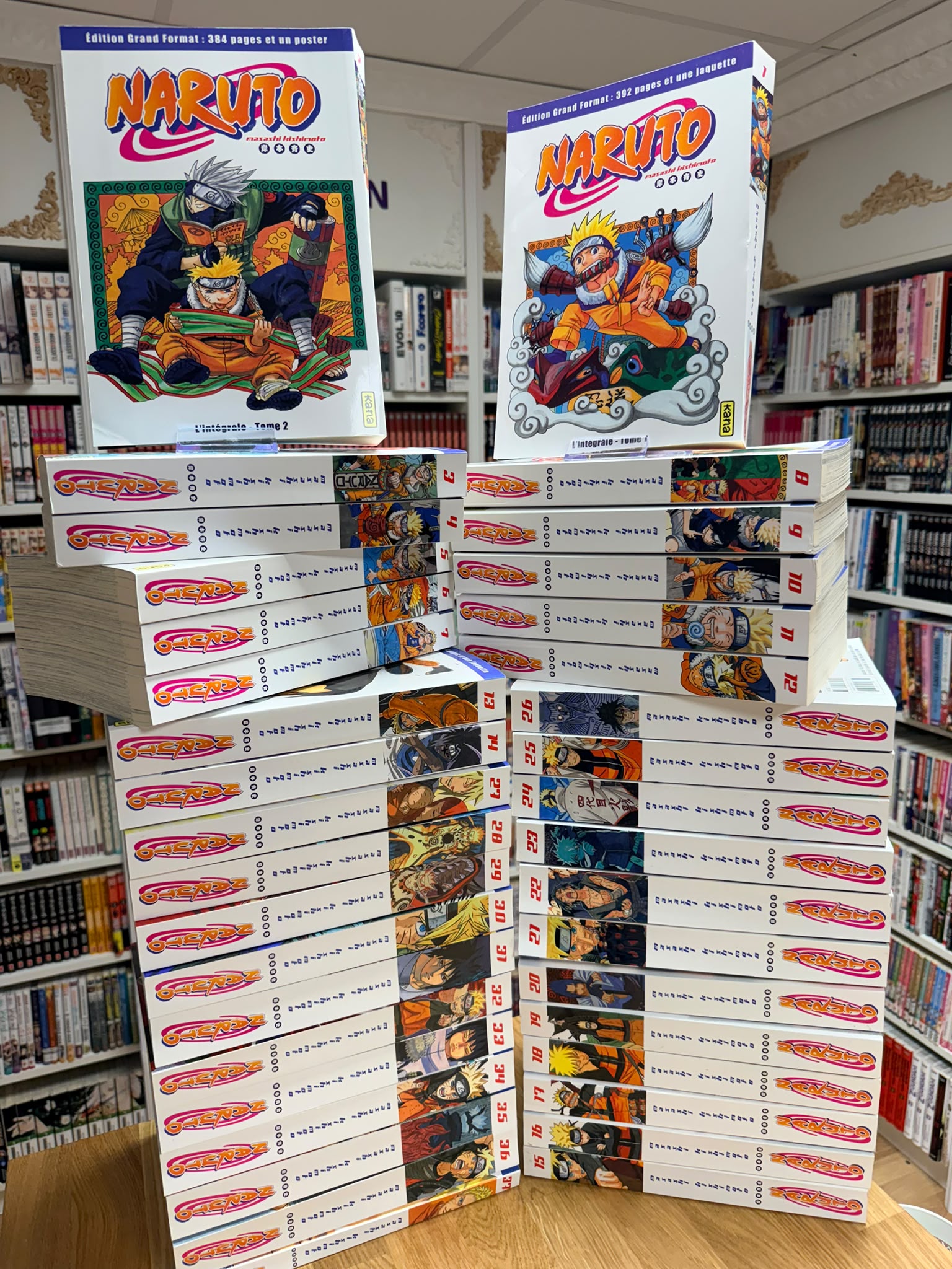 Naruto - Grand Format Intégrale (avec posters et jaquettes limitées)&nbsp;&nbsp;